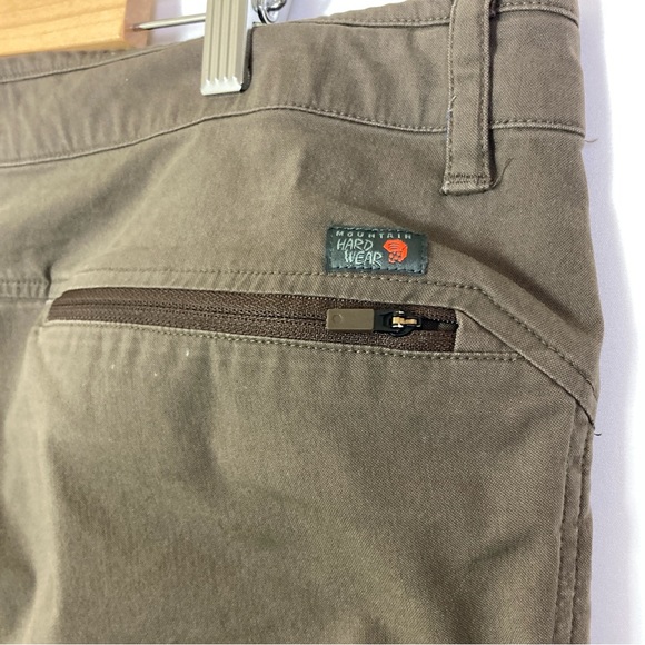 Mountain Hardware Basin Trek Pants Brown 40/50 Lightweight Adjustable Hiking - Picture 7 of 14